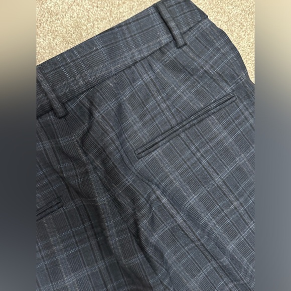 Rebecca Vallance - Lori pant in Navy Check - size 8 - EUC - bootcut/flare leg - Picture 12 of 16